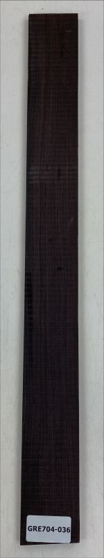 Fretboard African Blackwood 735x71x9mm Unique Piece #036